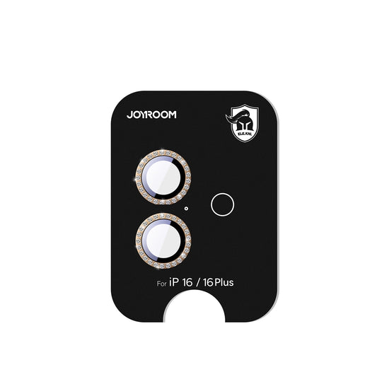 Joyroom JR-MSF0306 Glass Screen Protector for iPhone 16 Pro/16 Pro Max Lenses - Brown_0