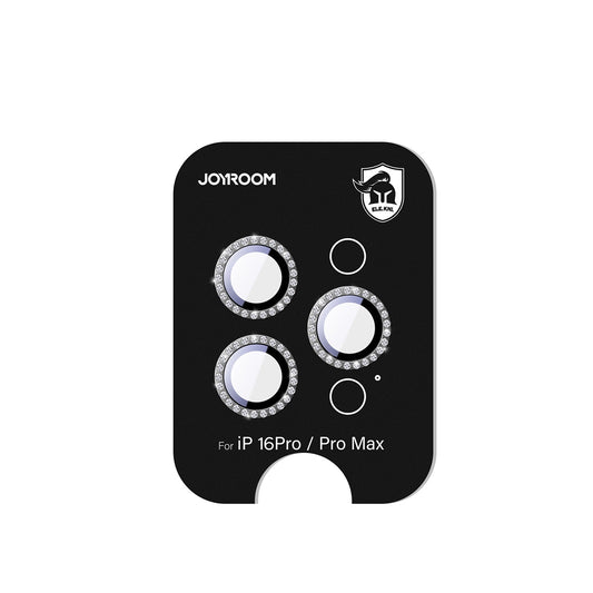 Joyroom JR-MSJ0307 Glass Screen Protector for iPhone 16 Pro/16 Pro Max Lenses - Black_0