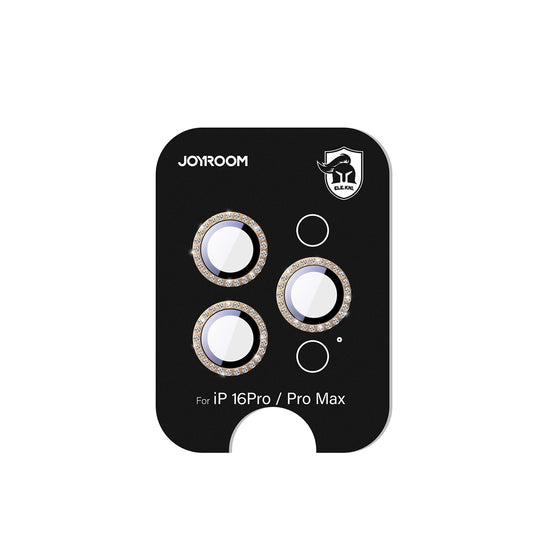 Joyroom JR-MSJ0310 Glass Screen Protector for iPhone 16 Pro/16 Pro Max Lenses - Brown_0