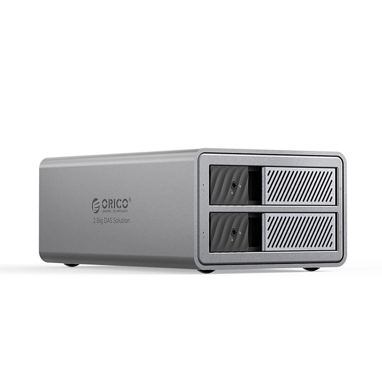 Orico 9828RU3 2 Big DAS Solution ProRAID Disk Array for 2 2.5"/3.5" SATA HDD/SSD Drives with RAID Controller - Gray_0