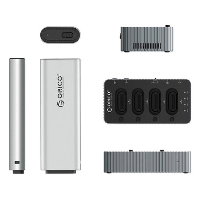 Orico IT48N-C 4-Disk Docking Station with M.2 NVME Clone Function - Gray_1