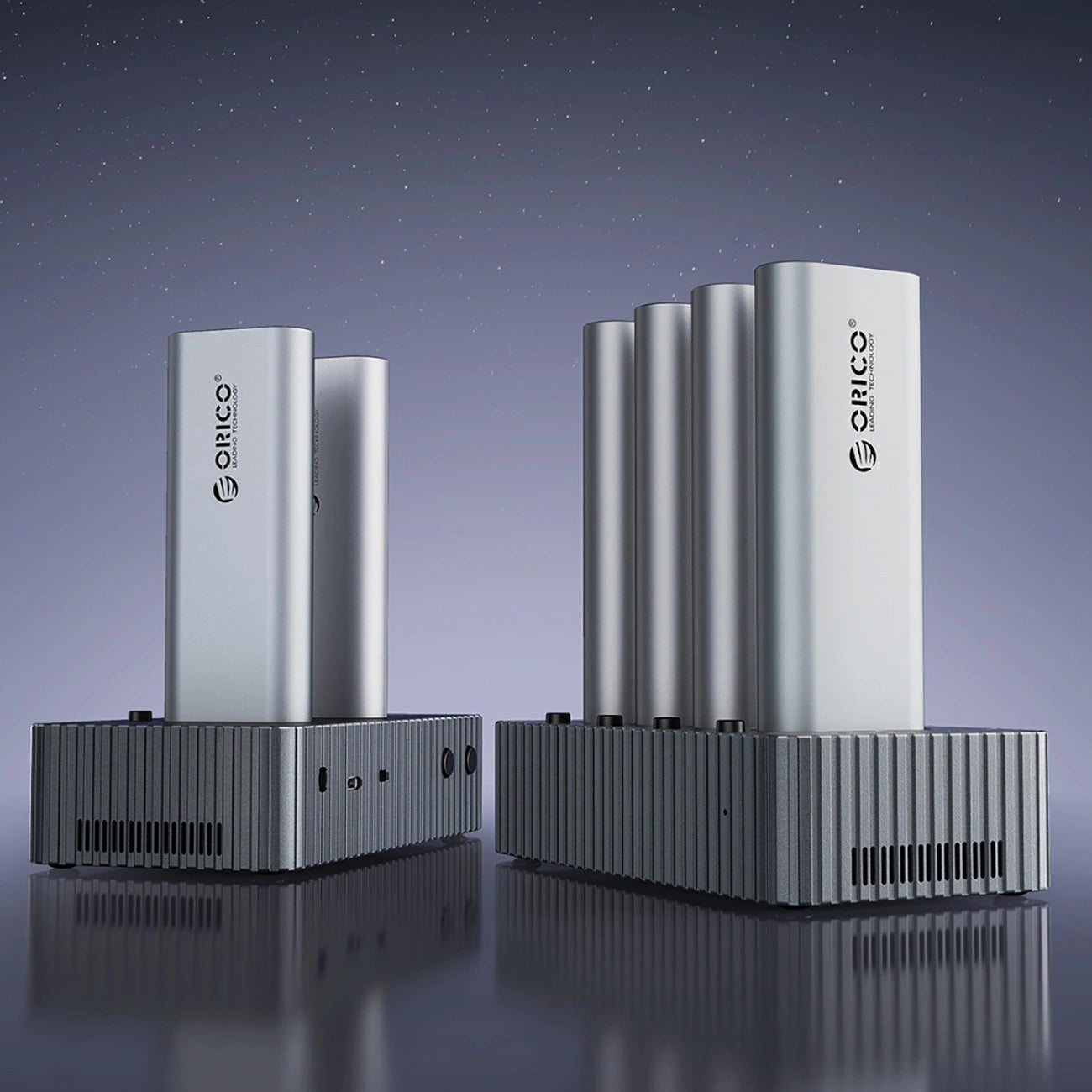 Orico IT48N-C 4-Disk Docking Station with M.2 NVME Clone Function - Gray_3