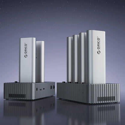 Orico IT48N-C 4-Disk Docking Station with M.2 NVME Clone Function - Gray_3