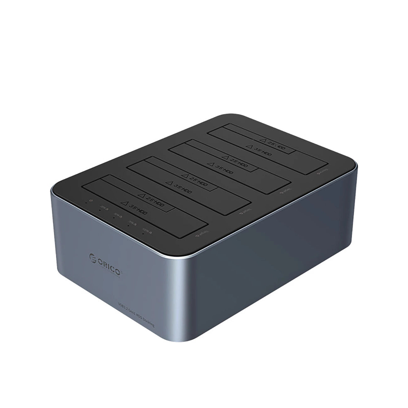 Orico 6646C3-C 4-Drive Docking Station with Offline Clone Function 2.5"/3.5" SATA HDD/SSD - Gray_0