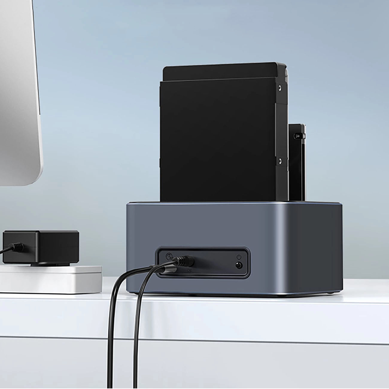 Orico 6656C3-C 5-Bay Docking Station with Offline Clone Function 2.5"/3.5" SATA HDD/SSD - Gray_4