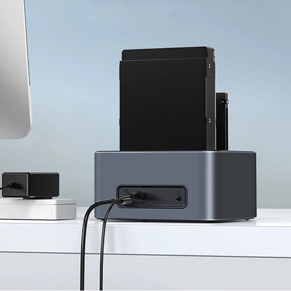 Orico 6656C3-C 5-Bay Docking Station with Offline Clone Function 2.5"/3.5" SATA HDD/SSD - Gray_4