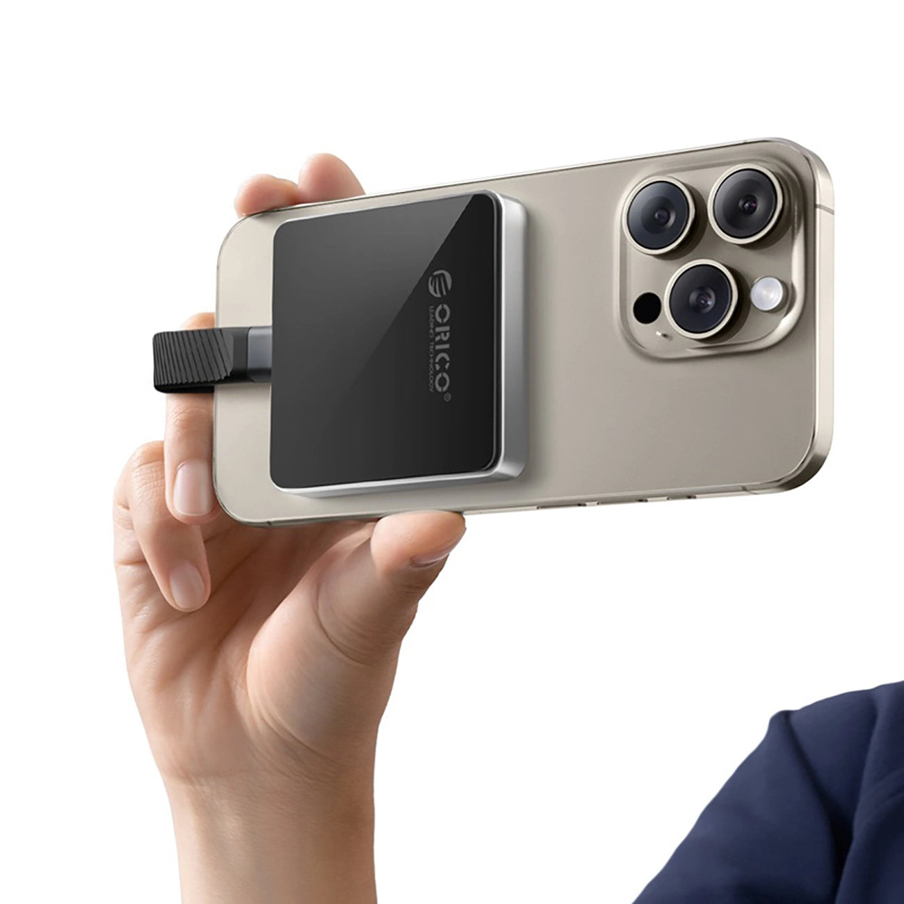 Orico AP30-G2 M.2 NVME Magnetic Disk Drive Bay MagSafe USB-C 3.2 - Black_1