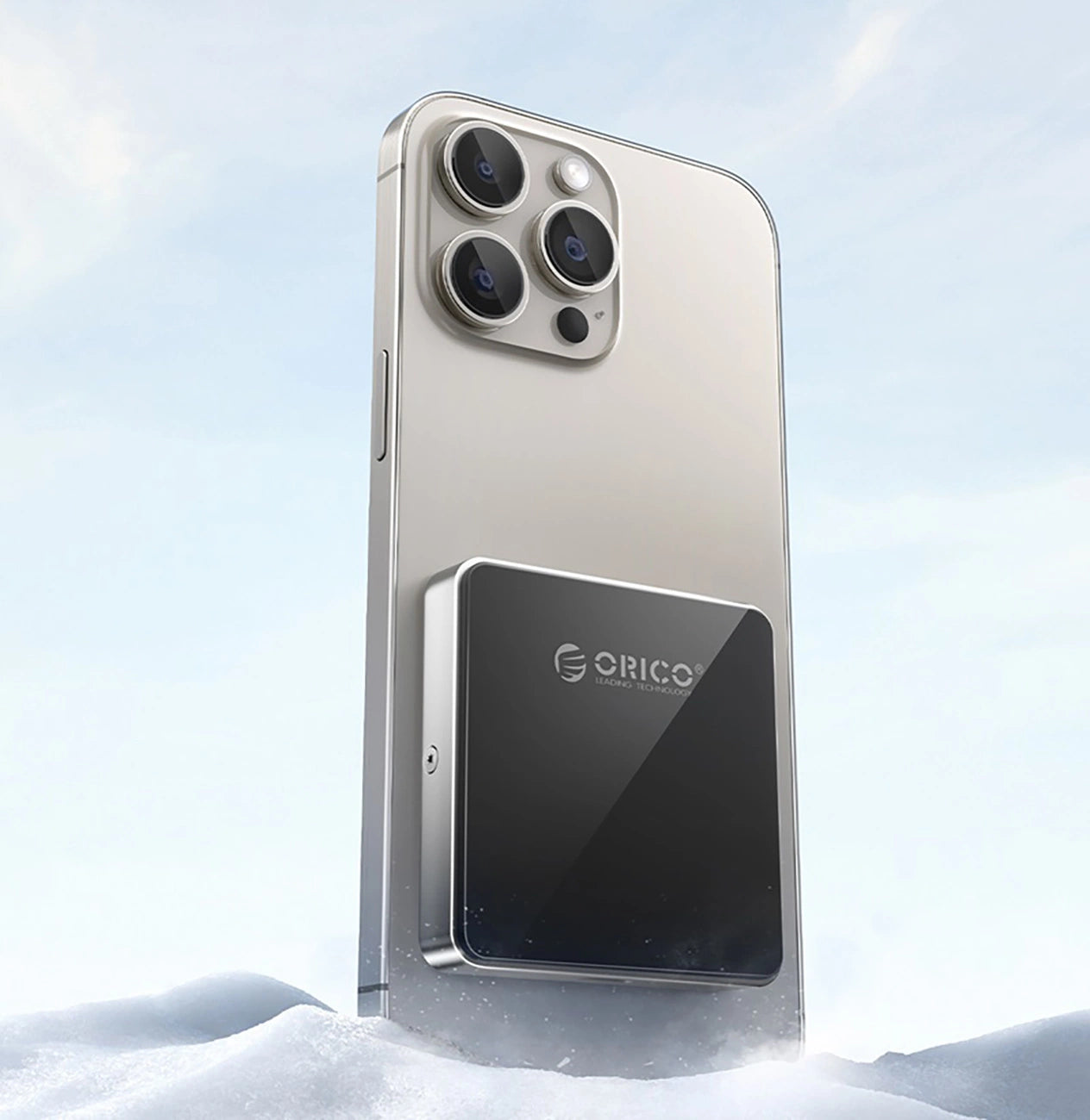 Orico AP30-G2 M.2 NVME Magnetic Disk Drive Bay MagSafe USB-C 3.2 - Black_2