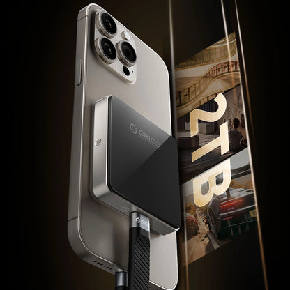 Orico AP30-G2 M.2 NVME Magnetic Disk Drive Bay MagSafe USB-C 3.2 - Black_5