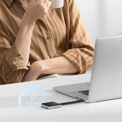 Orico AP30-G2 M.2 NVME Magnetic Disk Drive Bay MagSafe USB-C 3.2 - Black_7