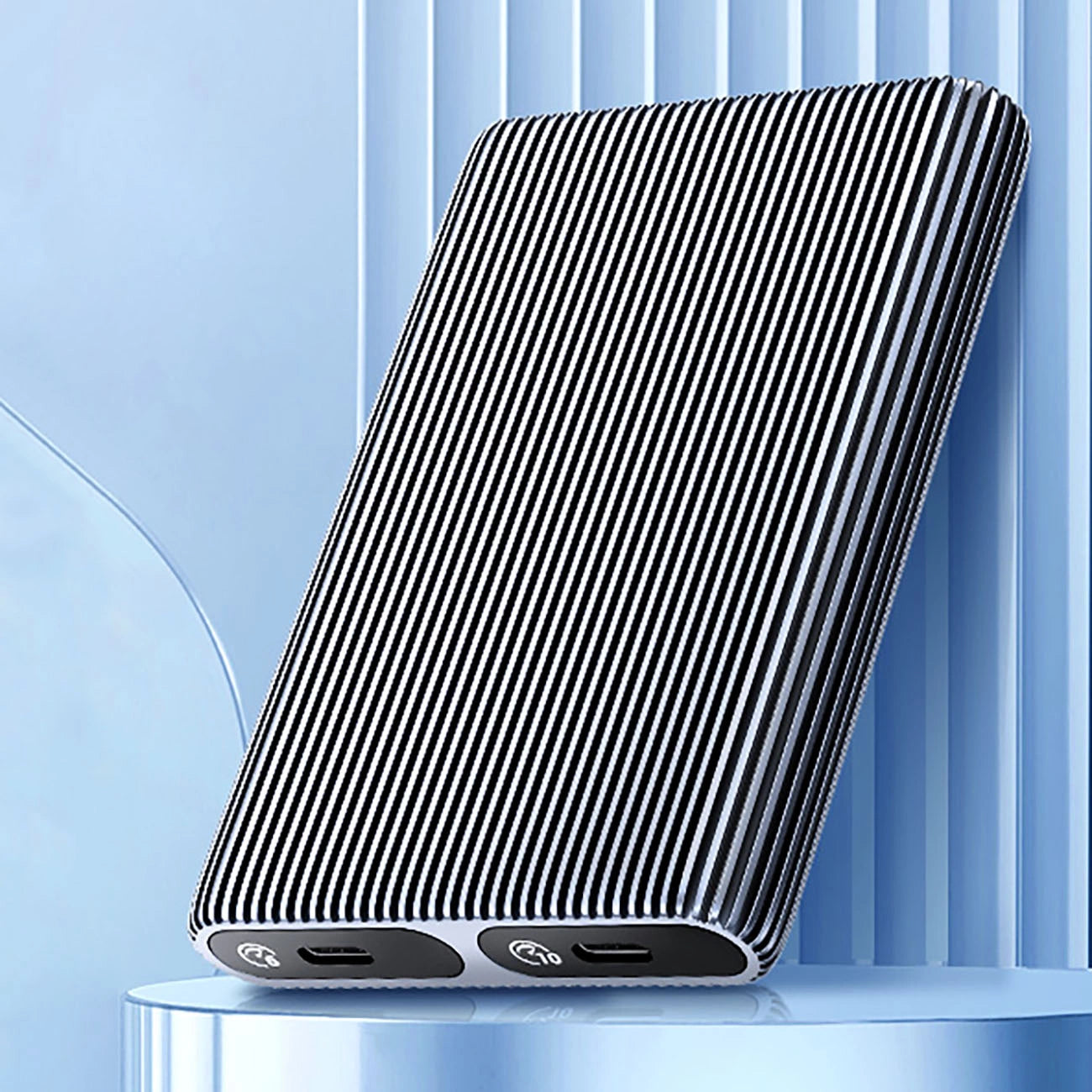 Kieszeń dyskowa podwójna Orico AM2C3-2SN na dwa dyski M.2 SATA+NVME USB-C 3.2 6Gb/s / 10Gb/s - szara_2