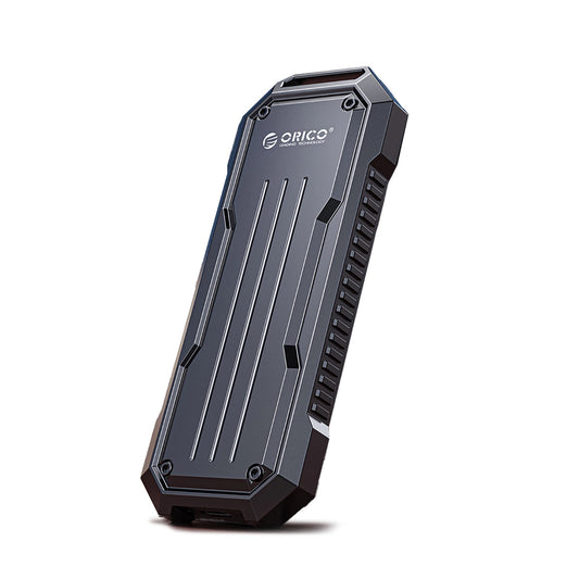 Orico OXS2C3-G2 M.2 NVMe/SATA SSD USB-C 3.2 Tactical Reinforced Disk Caddy - Gray_0