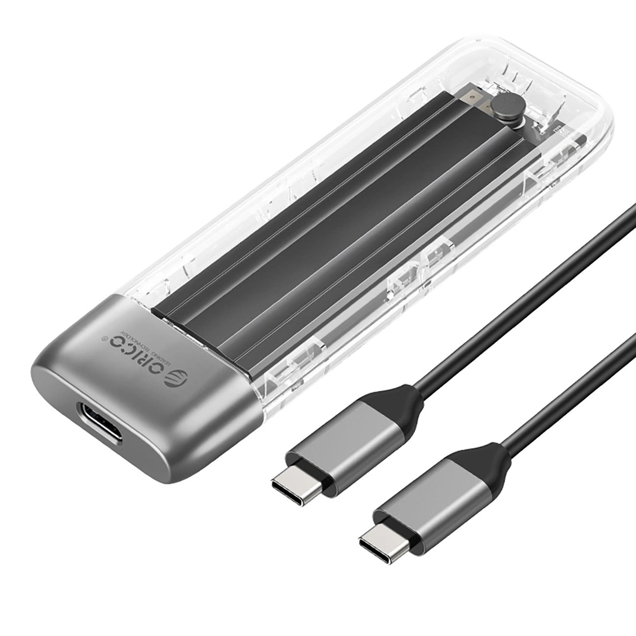 Orico TXM2-C3 M.2 NVME USB-C 3.2 10Gb/s Disk Drive - Gray_0