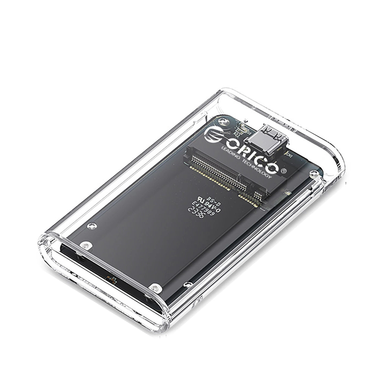 Orico TC10-MS MSATA USB-C 3.2 5Gb/s Disk Cartridge - Transparent_0