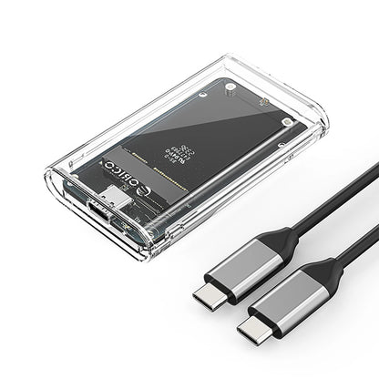 Orico TC10-MS MSATA USB-C 3.2 5Gb/s Disk Cartridge - Transparent_1