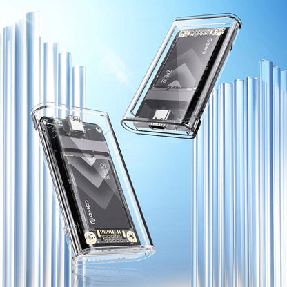 Orico TC10-MS MSATA USB-C 3.2 5Gb/s Disk Cartridge - Transparent_2