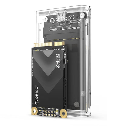 Orico TC10-MS MSATA USB-C 3.2 5Gb/s Disk Cartridge - Transparent_6