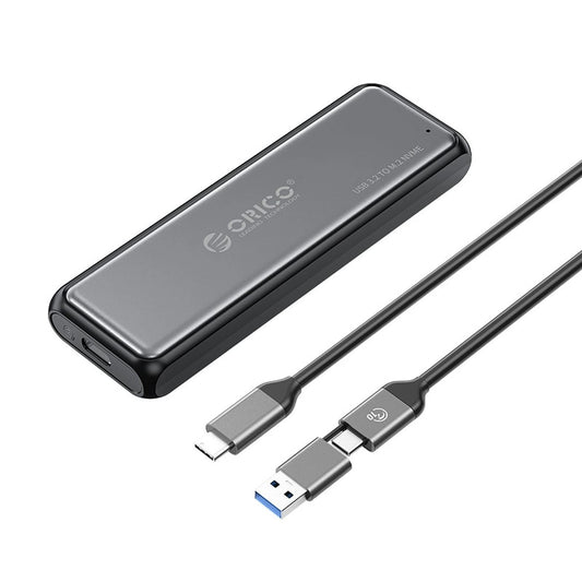Orico DDM2-C3-G2 M.2 NVME USB-A USB-C 3.2 10Gb/s Disk Drive - Gray_0
