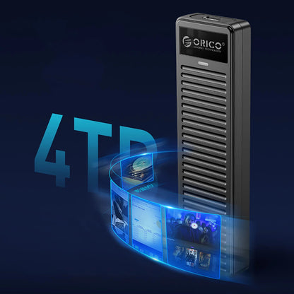 Orico DDM2-C3-G2 M.2 NVME USB-A USB-C 3.2 10Gb/s Disk Drive - Gray_3