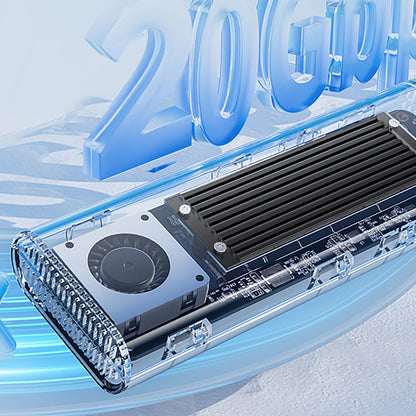 Orico TCM2-C3 M.2 NVME to USB-C 10Gb/s Disk Drive - Black_3