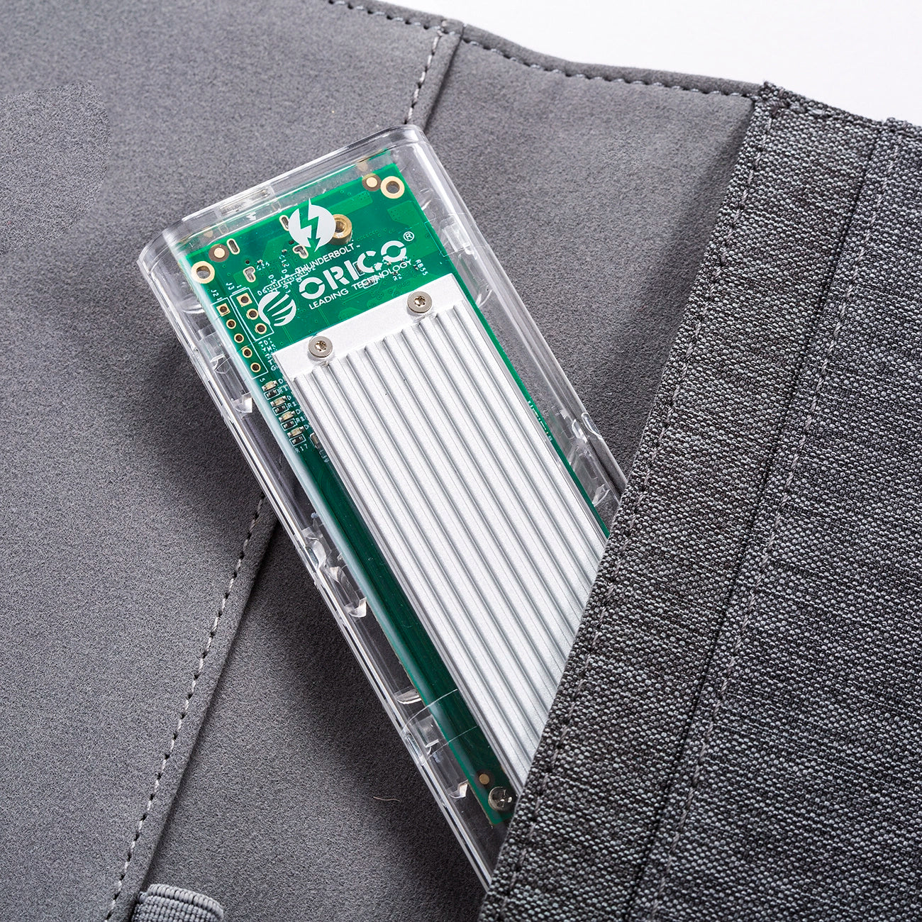 Orico TCM2-C3 M.2 NVME to USB-C 10Gb/s Disk Drive - Gray_4