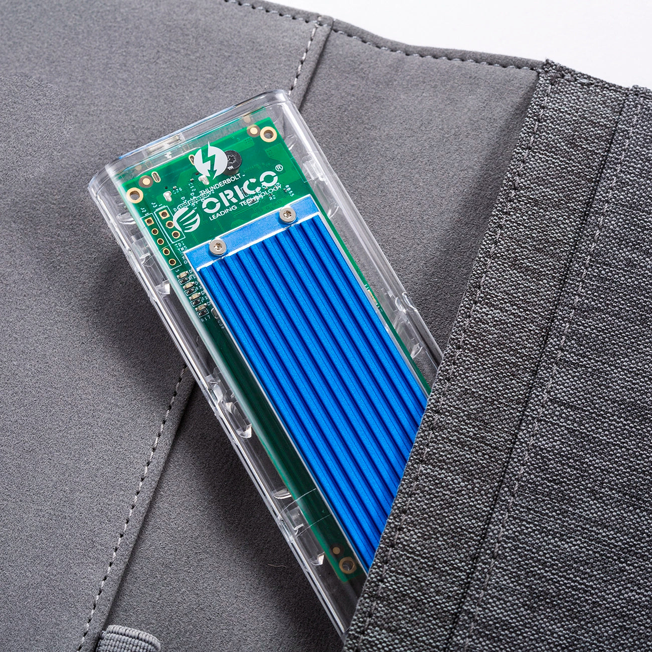 Orico TCM2-C3 M.2 NVME to USB-C 10Gb/s Disk Drive - Blue_4