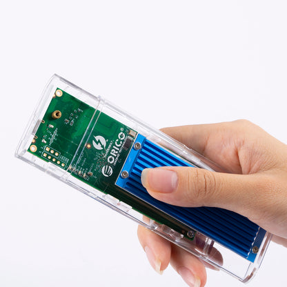 Orico TCM2-C3 M.2 NVME to USB-C 10Gb/s Disk Drive - Blue_5