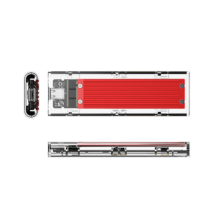 Orico TCM2-C3 M.2 NVME to USB-C 10Gb/s Disk Drive - Red_2