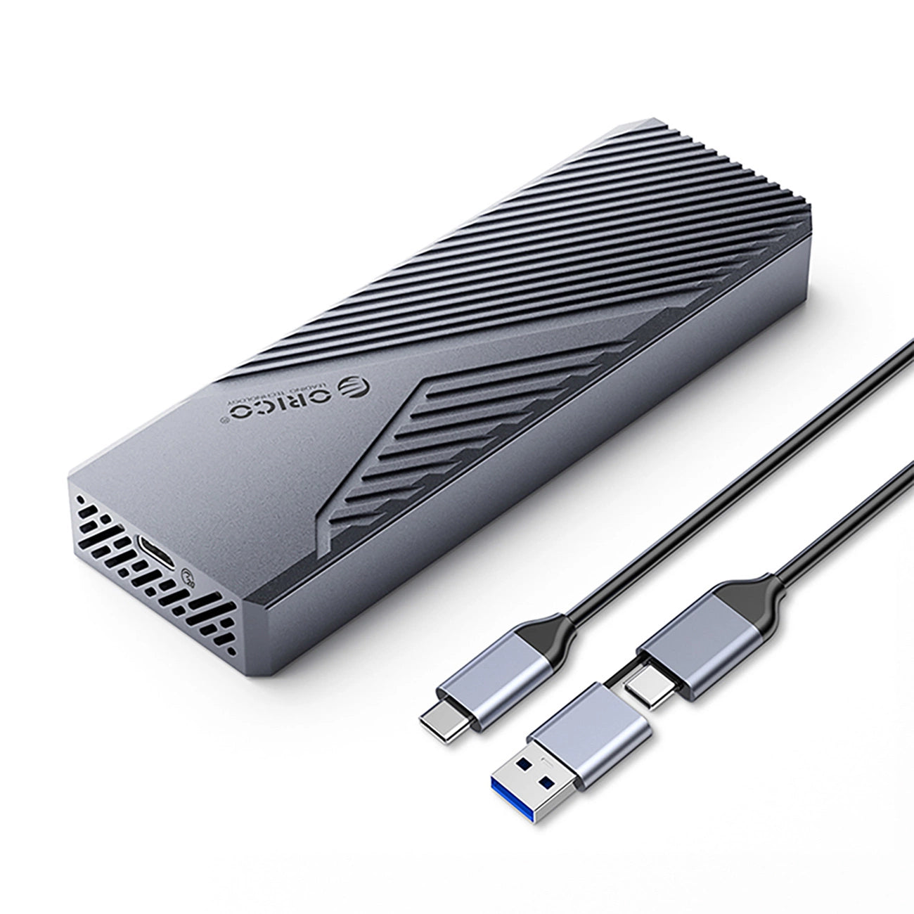 Orico CNM2-G20 M.2 NVME USB-C 3.2 20Gb/s Disk Drive - Gray_0
