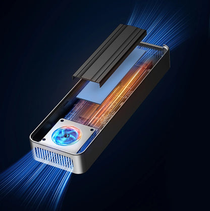 Orico OUM2-G20 M.2 NVME USB-C 3.2 20Gb/s Disk Drive - Silver_3