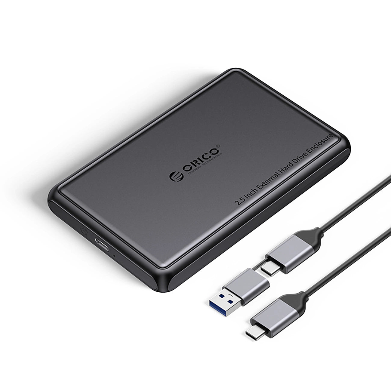 Orico DDL25-C3 2.5" HDD/SSD USB-C 5Gb/s Disk Drive - Black_0