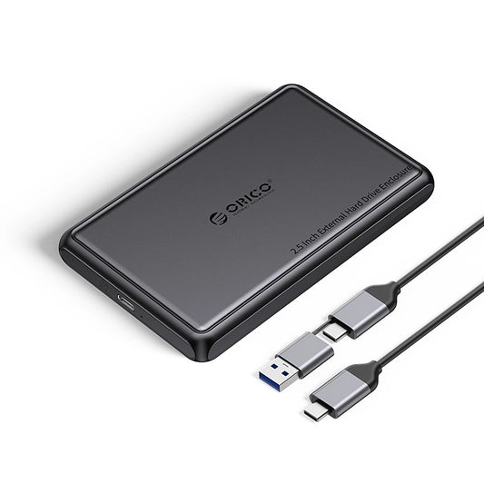 Orico DDL25-C3 2.5" HDD/SSD USB-C 5Gb/s Disk Drive - Black_0