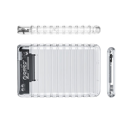 Orico 2139U3-V1 2.5&quot; HDD/SSD USB Micro-B 5Gb/s Disk Drive - Transparent_1
