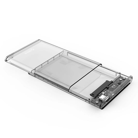 Orico 2139C3 2.5" HDD/SSD USB-C 5Gb/s Disk Drive - Transparent_0