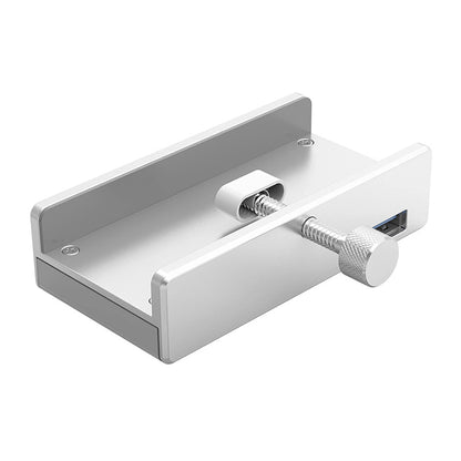 Orico MH4PU Hub Clamp-Mounted 4x USB-A 3.0 - Silver_2