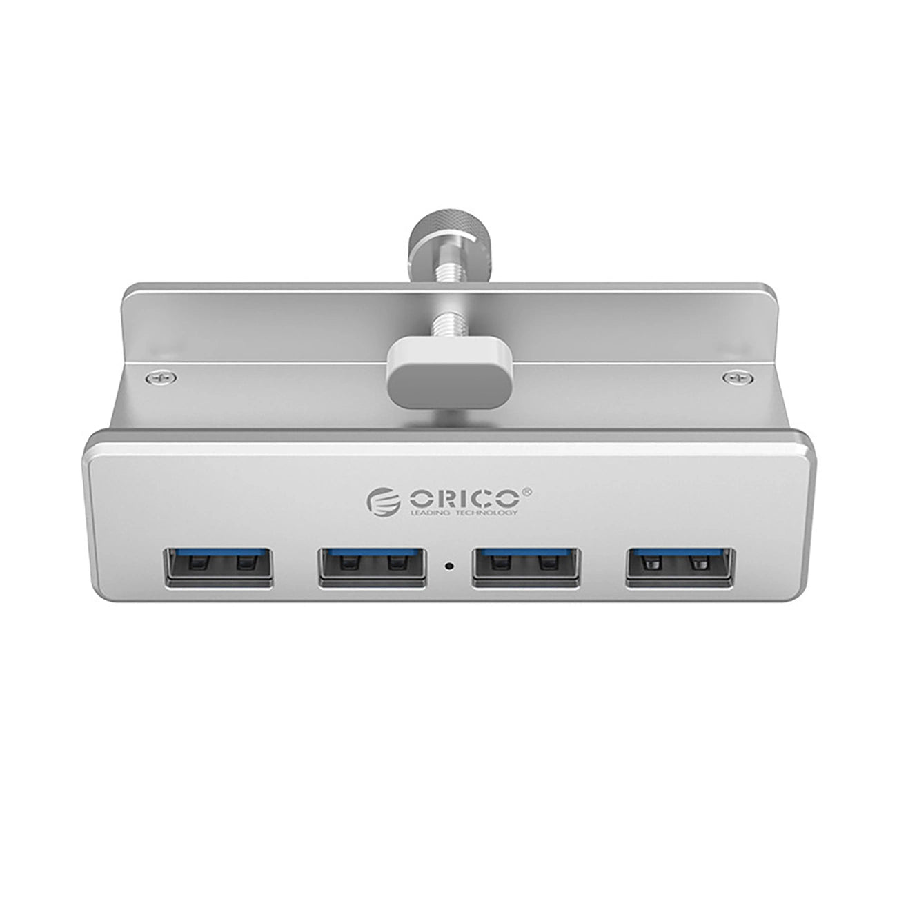 Orico MH4PU Hub Clamp-Mounted 4x USB-A 3.0 - Silver_1