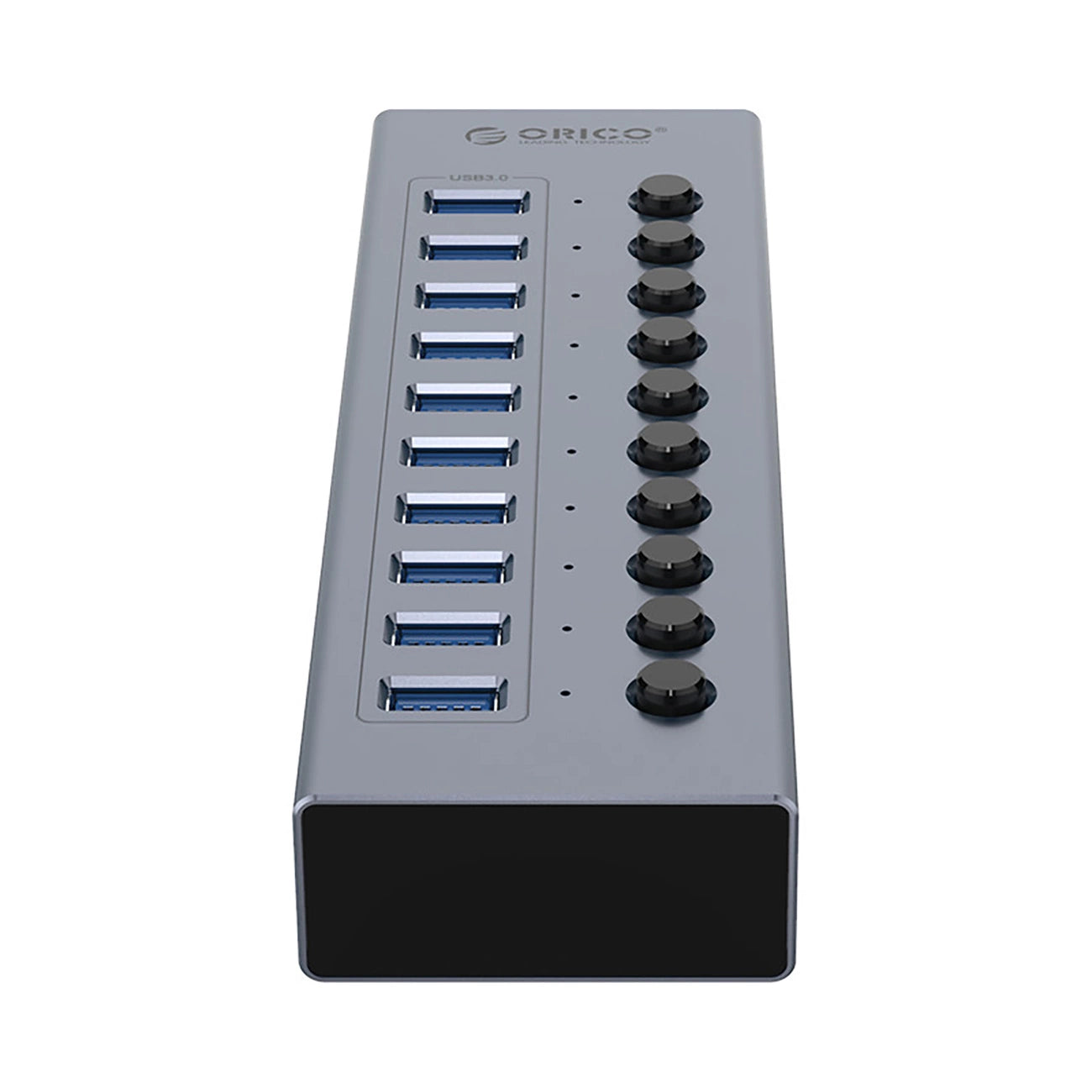 Orico BT2U3-10AB Hub 10x USB-A 3.0 with switches - gray_1