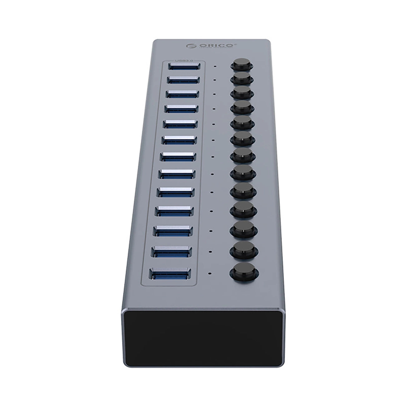 Orico BT2U3-13AB Hub 13x USB-A 3.0 with switches - gray_2