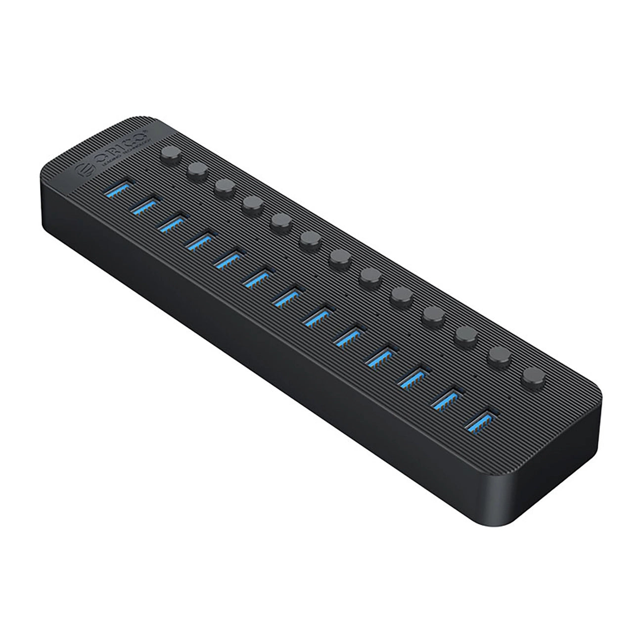 Orico CT2U3-13AB 13x USB-A 3.0 Hub with Switches - Black_0