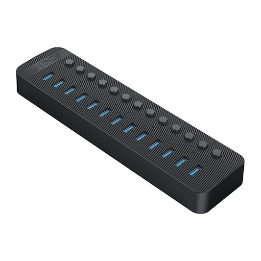 Orico CT2U3-13AB 13x USB-A 3.0 Hub with Switches - Black_0