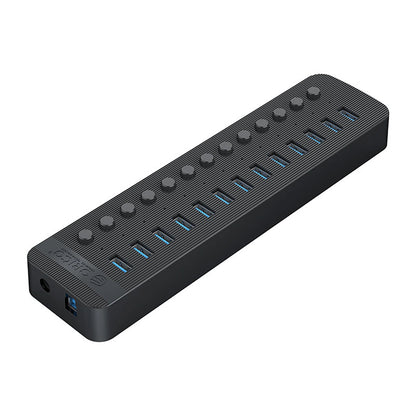 Orico CT2U3-13AB 13x USB-A 3.0 Hub with Switches - Black_1