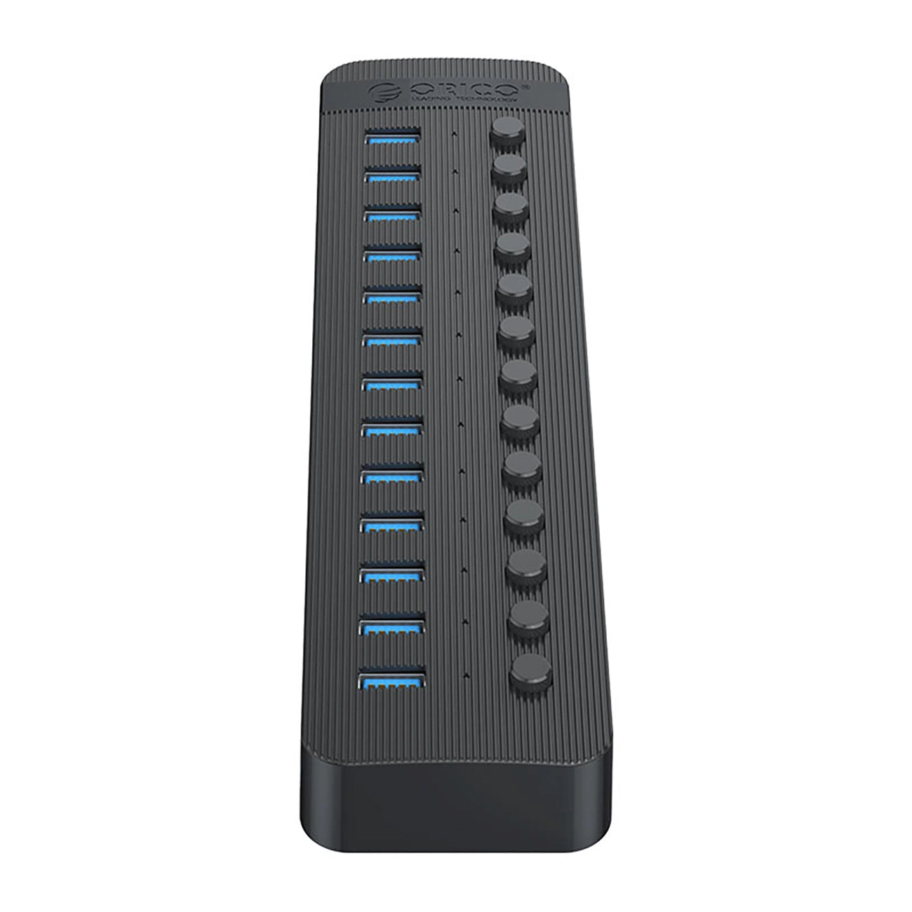 Orico CT2U3-13AB 13x USB-A 3.0 Hub with Switches - Black_2