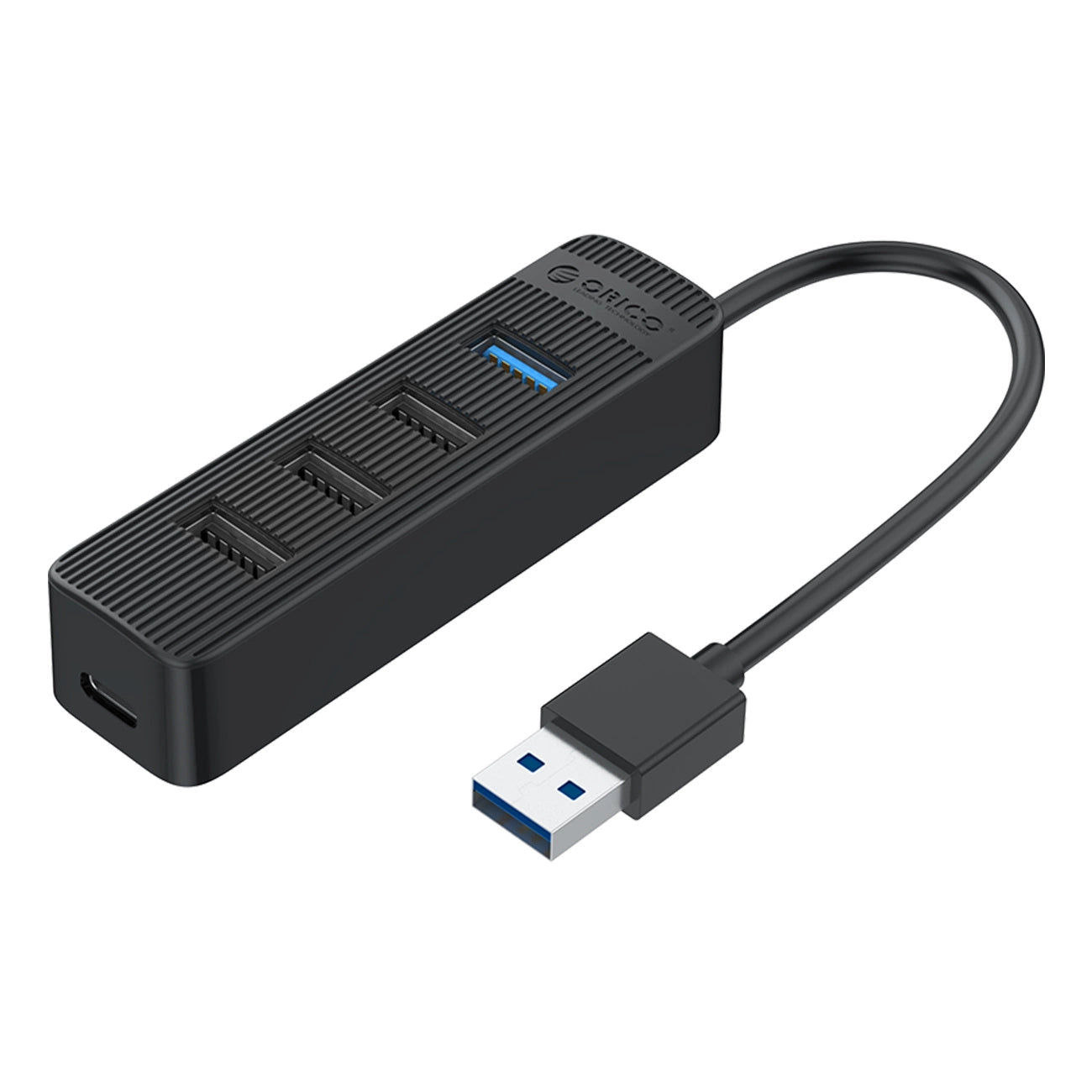 Orico TWU32-4A USB-A 3.1 hub / 1x USB-A 3.1 + 3x USB-A 2.0 + USB-C 5V/3A - black_1