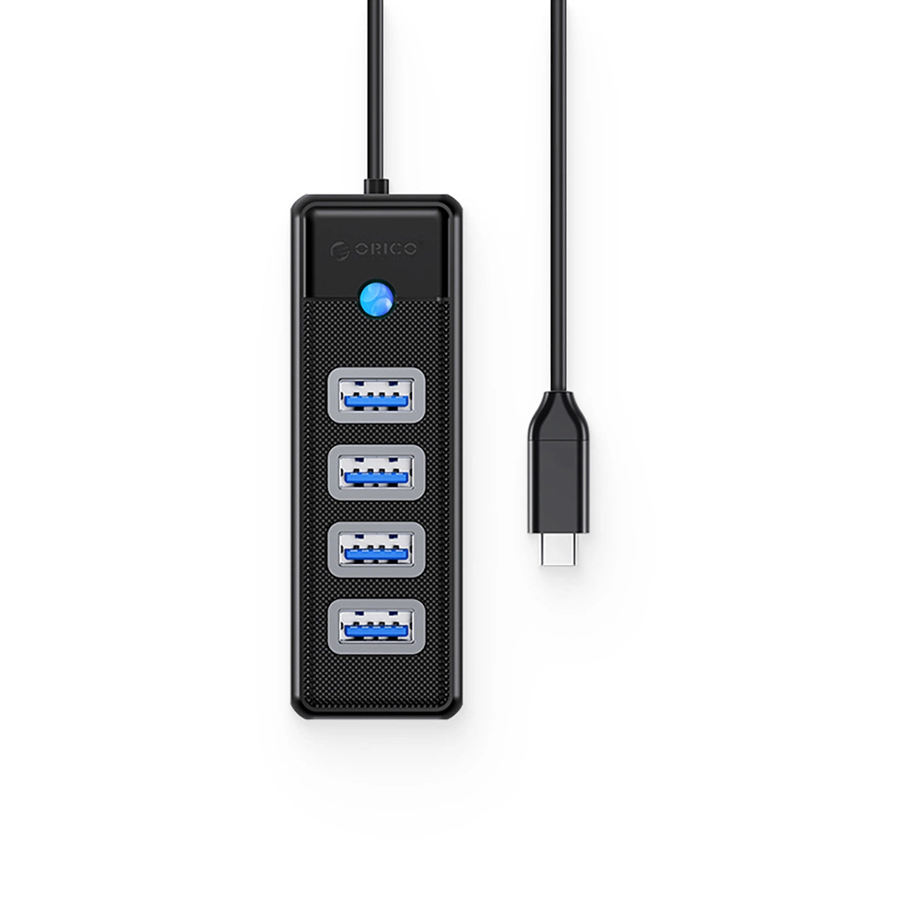 Orico PW4U-C3 USB-C / 4x USB-A 3.0 Hub - Black_1