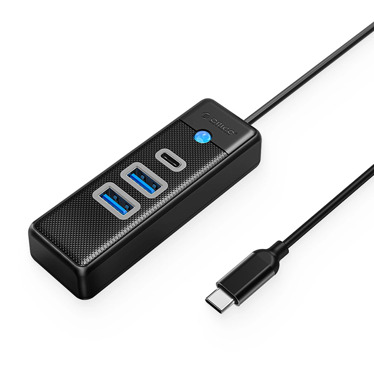 Orico PWC2U-C3 USB-C Hub / 2x USB-A 3.0 + 1x USB-C 3.0 - Black_0
