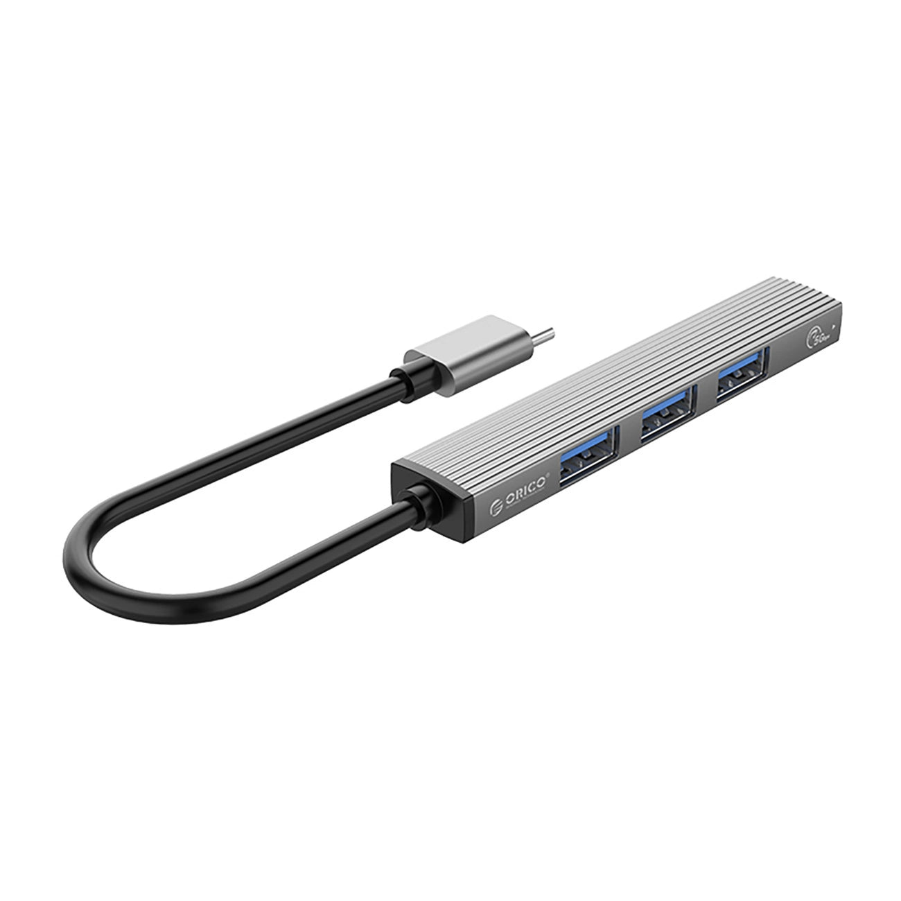 Orico AH-13 USB-C Hub Docking Station 1x USB-A 3.0 + 3x USB-A 2.0 - Gray_2