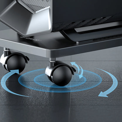 Orico CPB6 Computer Stand with Wheels - Black_4