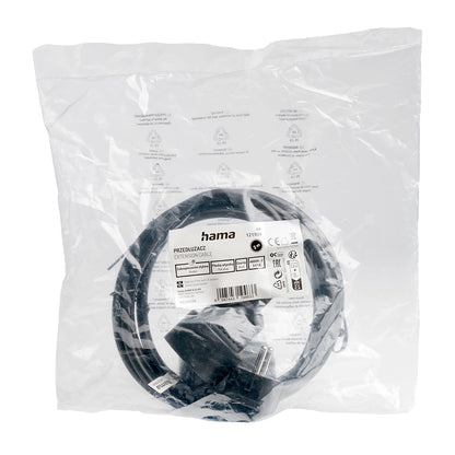 Hama Standard 2m Extension Cord - Black_2