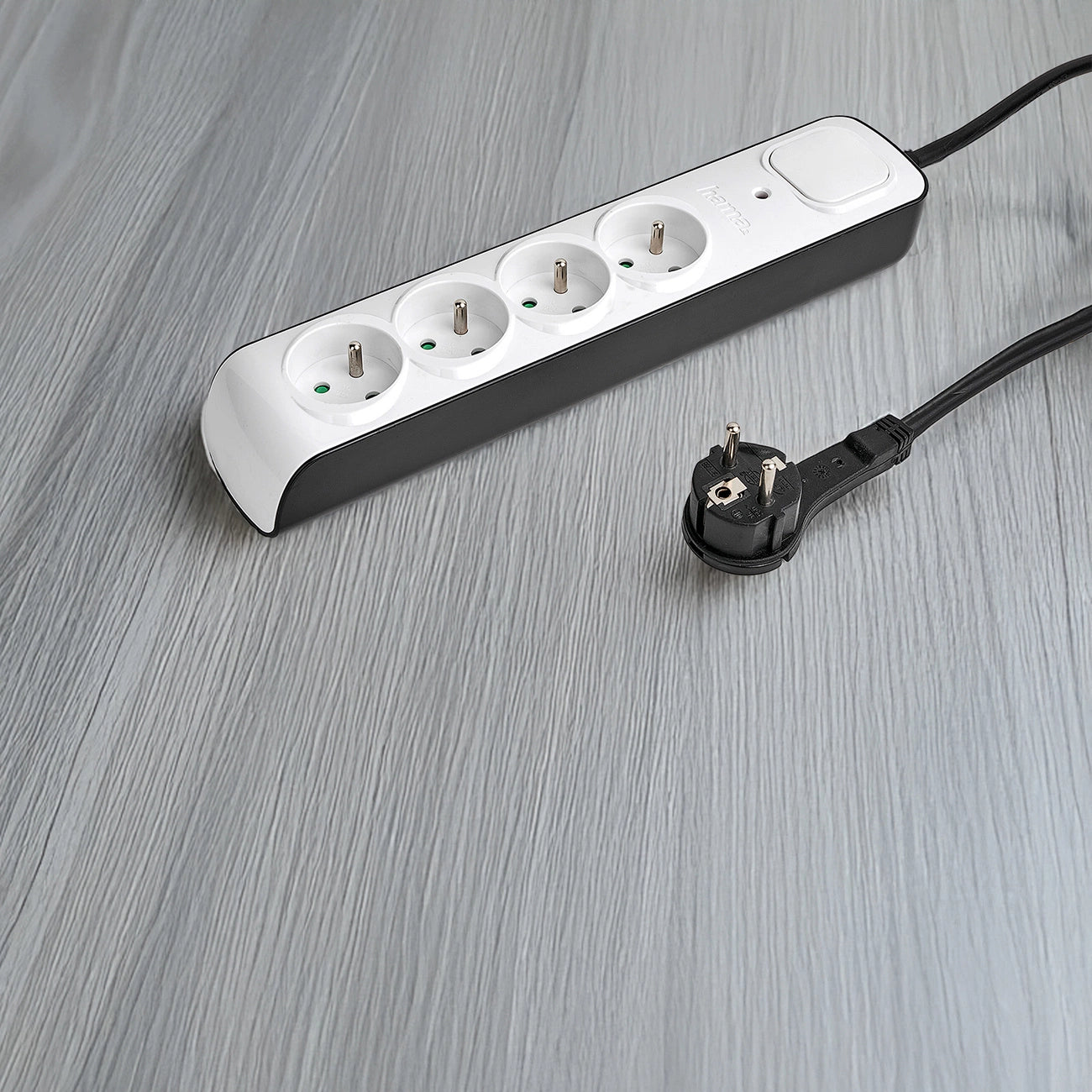 Hama Premium 4-Socket Surge Protector Strip 1.5m - White_5