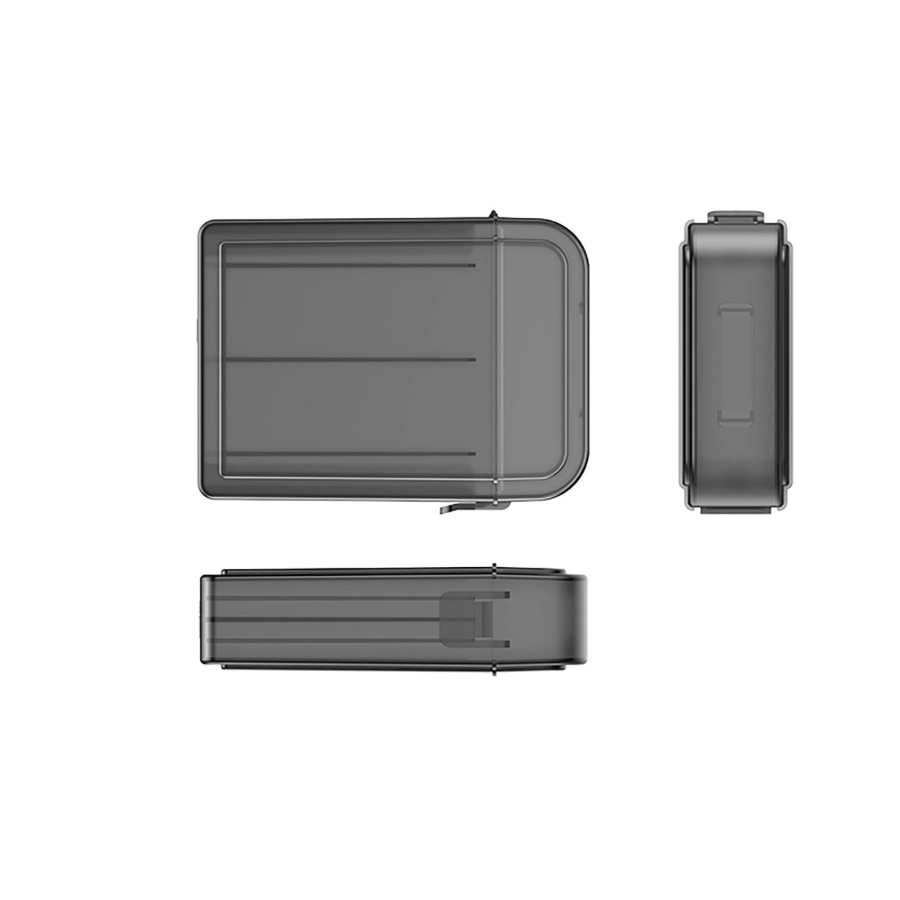 Orico PPH-25 protective case 2.5" disk box - semi-transparent, gray_1